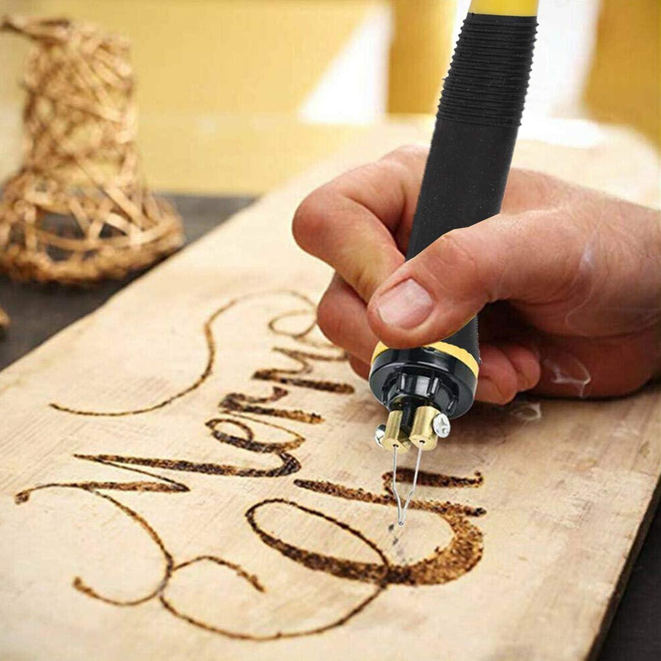 Wood Burnning Kit,Professional Pyrography Wood Burner,Adjustable  Temperature Woodburner Machine with Pen for Adults,Wire Tips