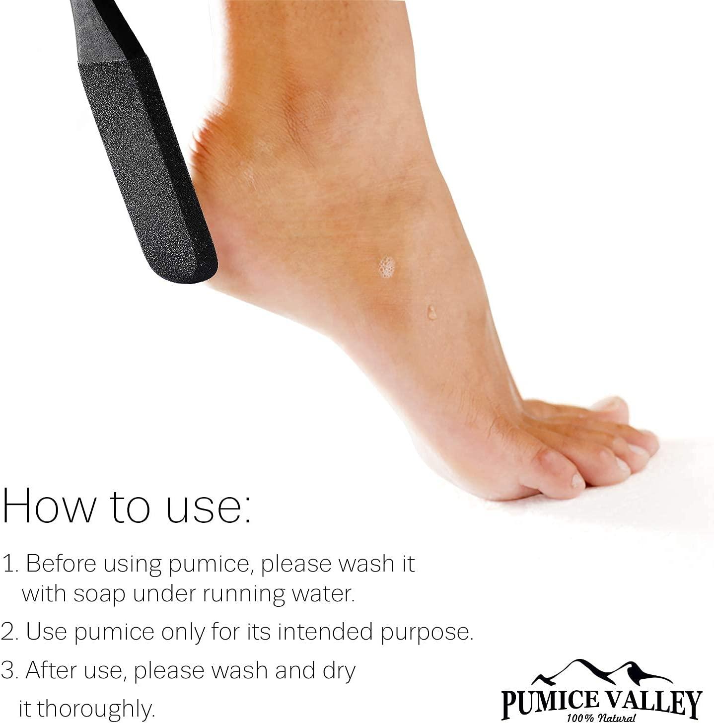 Yora BEST STEEL Foot Scrubber Pedicure Handle For Dead Skin