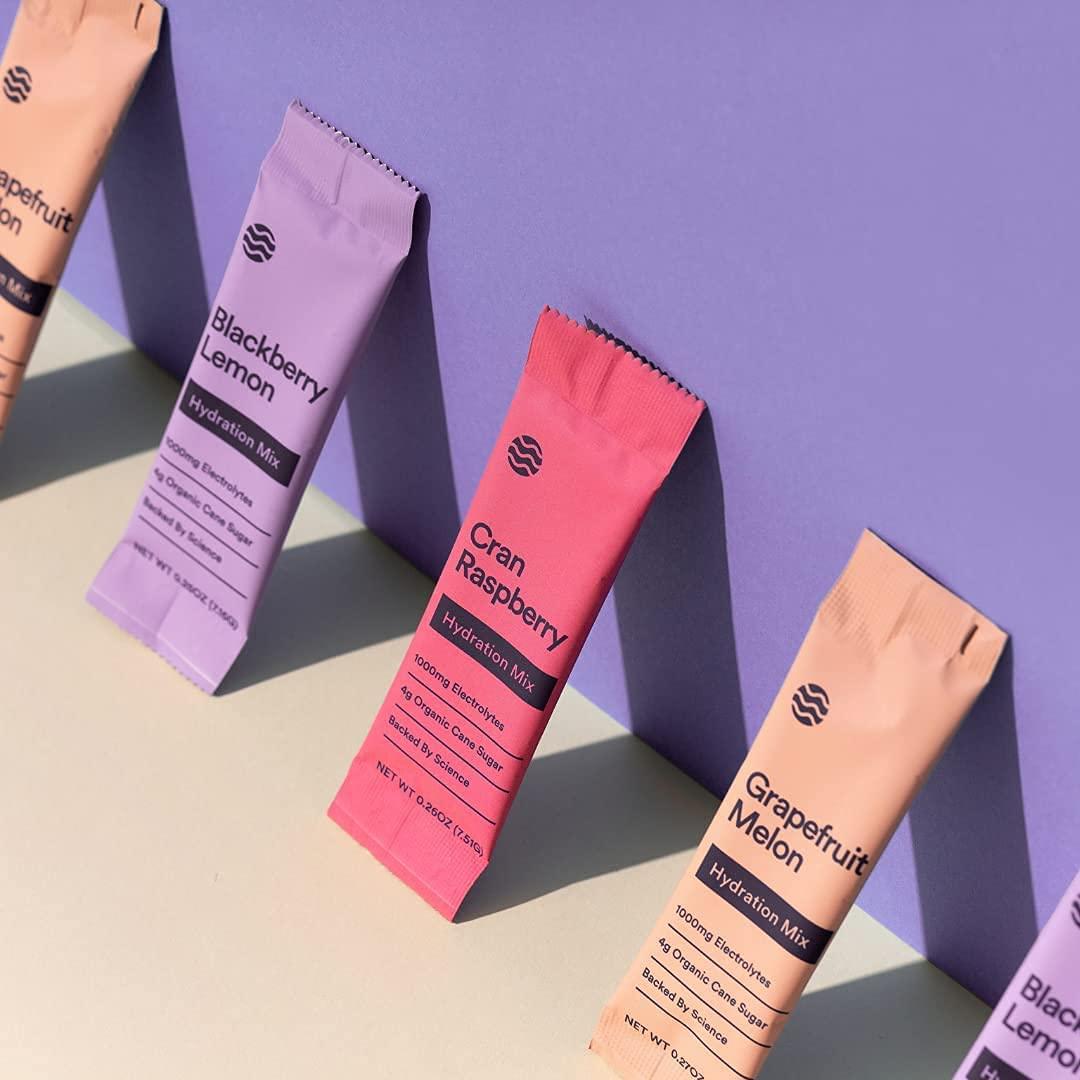 Basis Hydration Low Sugar Electrolyte Mix Powder Packets Keto