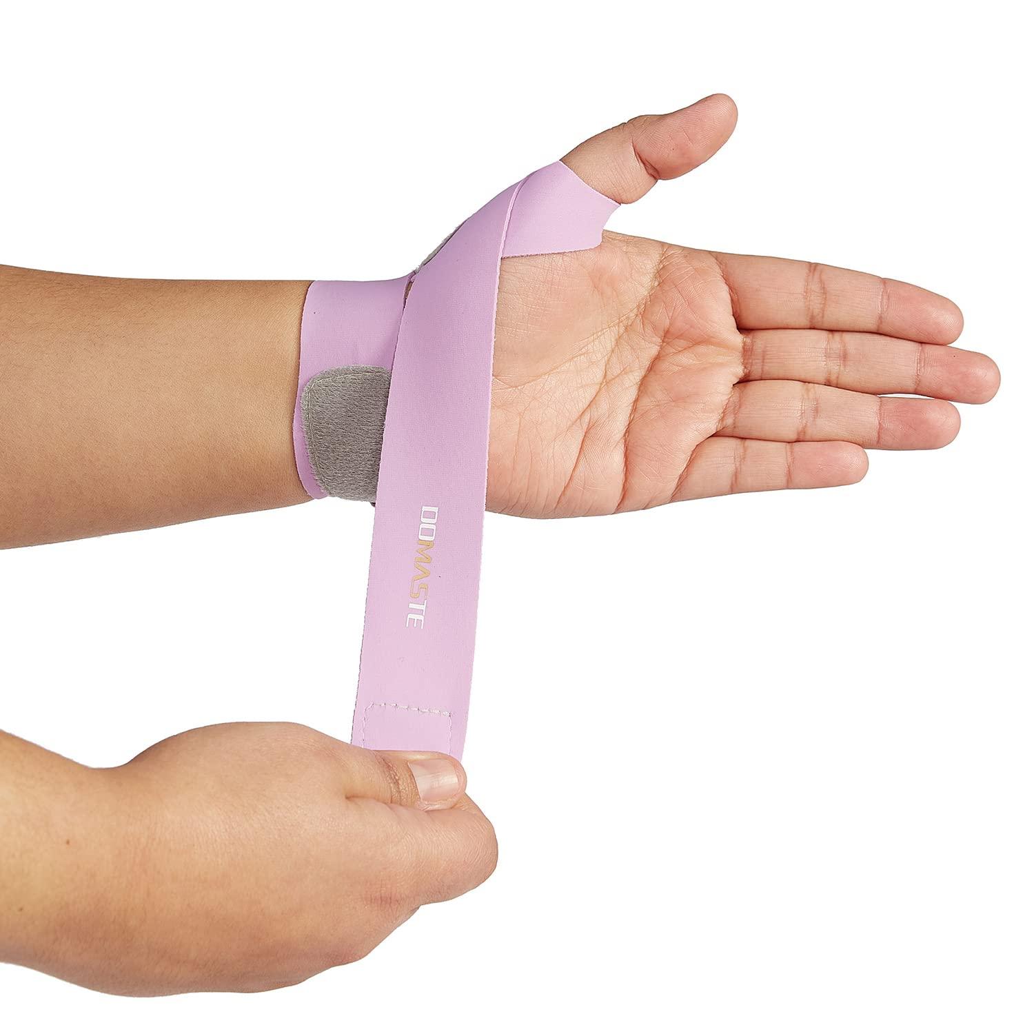 Domaste Ultra Thin Wrist Brace Soft, Breathable and Skin Friendly Carpal Tunnel , Wrist Splint