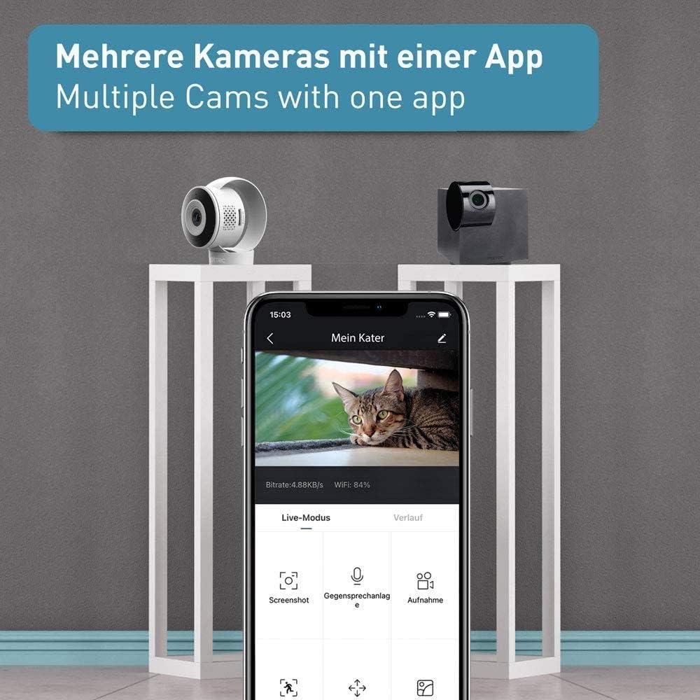 PetTec Cam Feel im Test, Überwachungskamera mit Tier-Fokus und