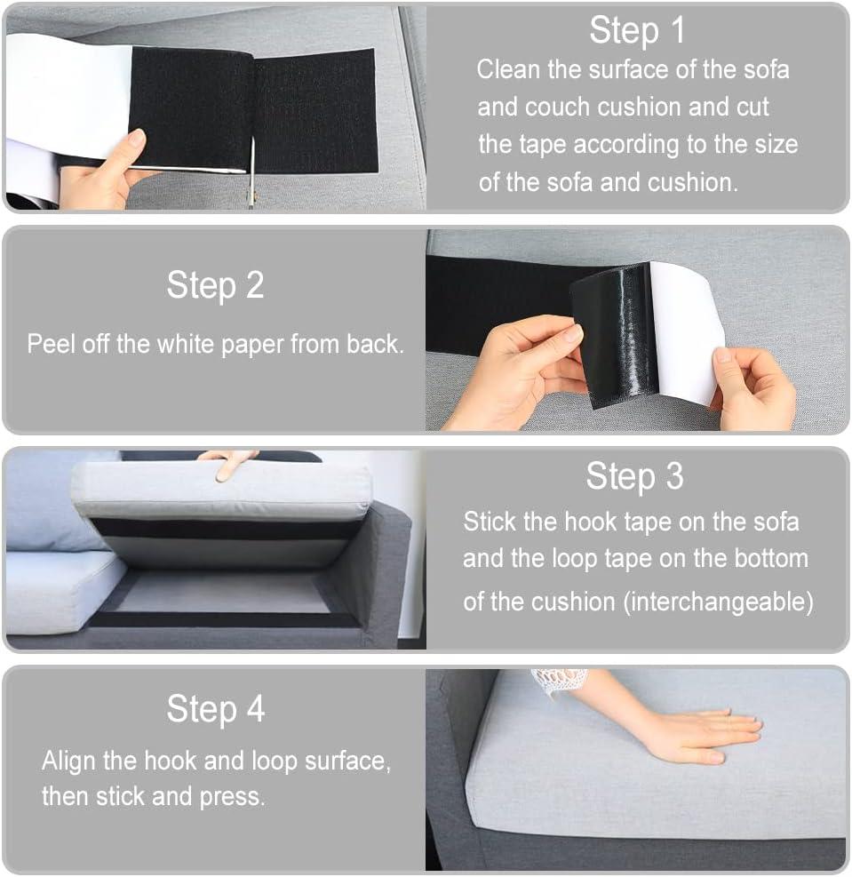 Non Slip Couch Cushion Gripper, Non Slip Cushion Pad Tape, Rolled