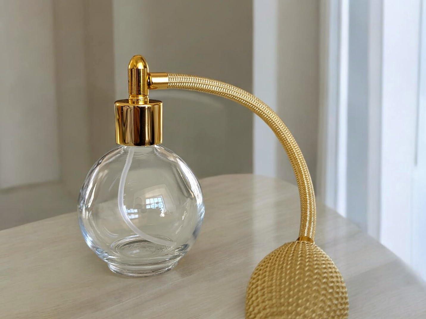 Classic Round Bottle 78ml Tassel Perfume Atomizer Filling Funnel