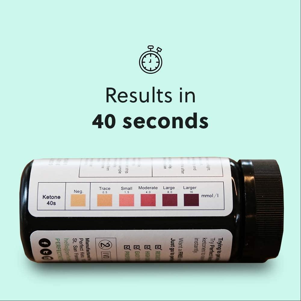 Perfect Keto Test Strips Best for Testing Ketones in Urine on Low