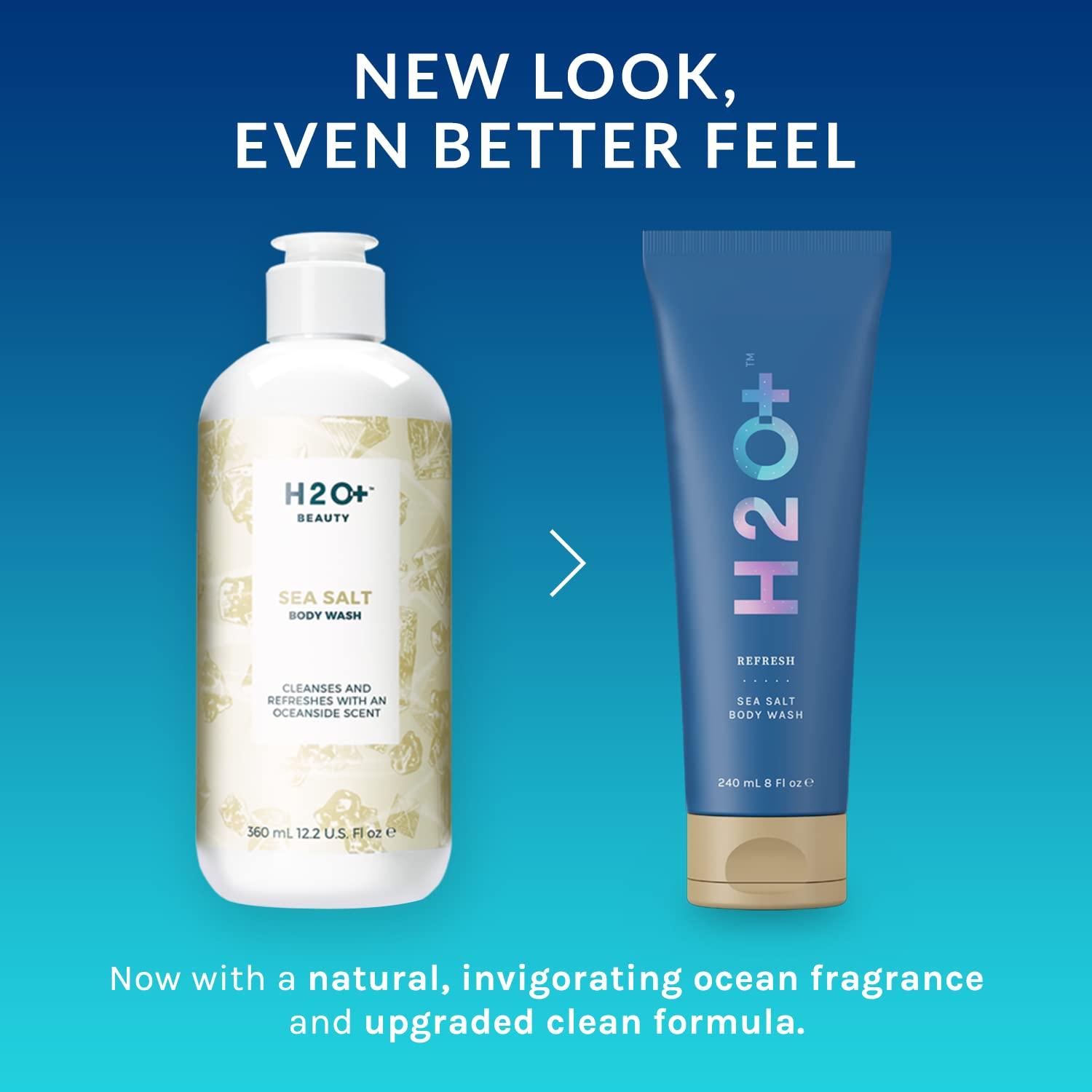 Sea Salt Body Wash by H2O+ Cleanses and Refreshes with an Oceanside