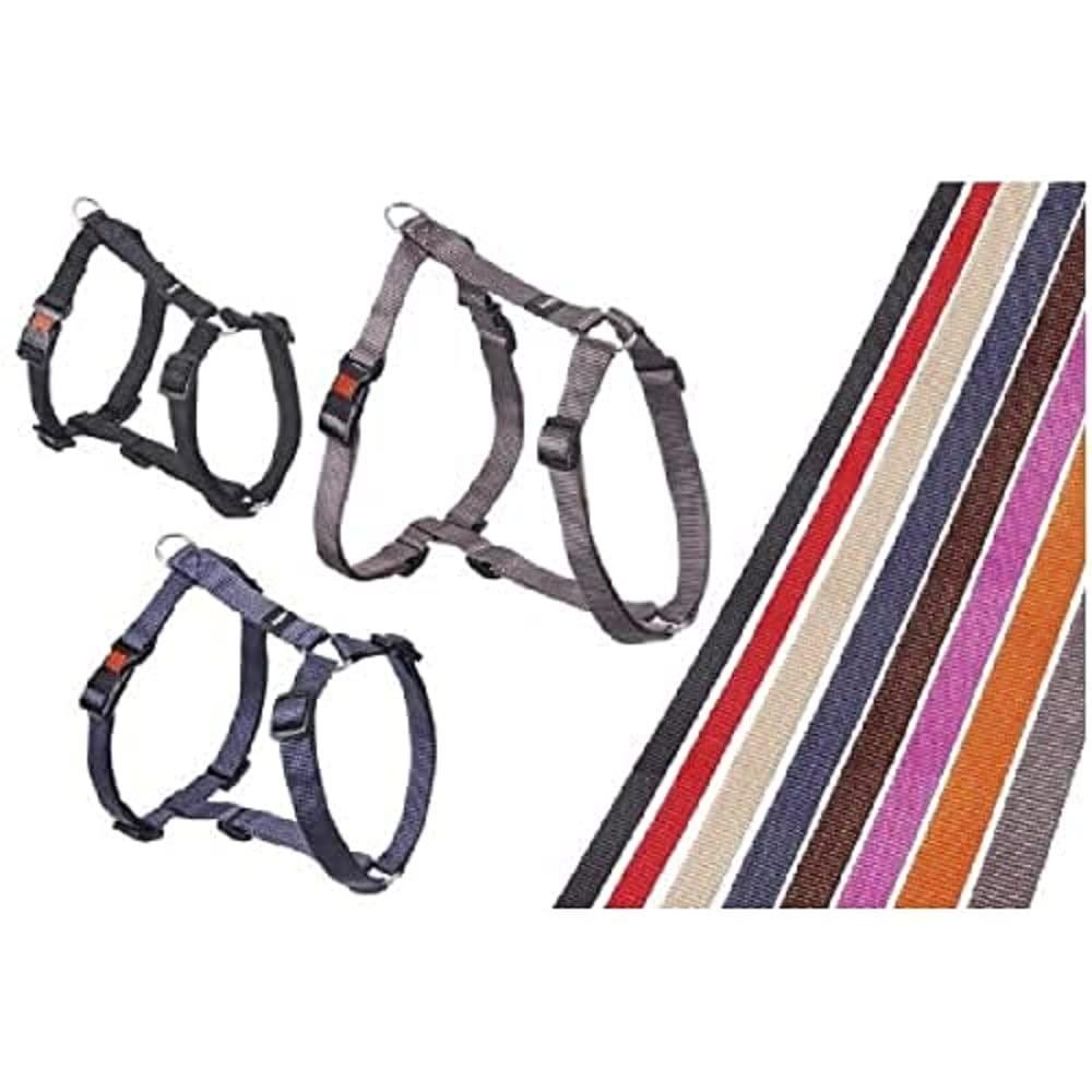 KARLIE Halsband Art Sportiv Plus nylon lichtgrijs 10 mm, 20 - 35 mm