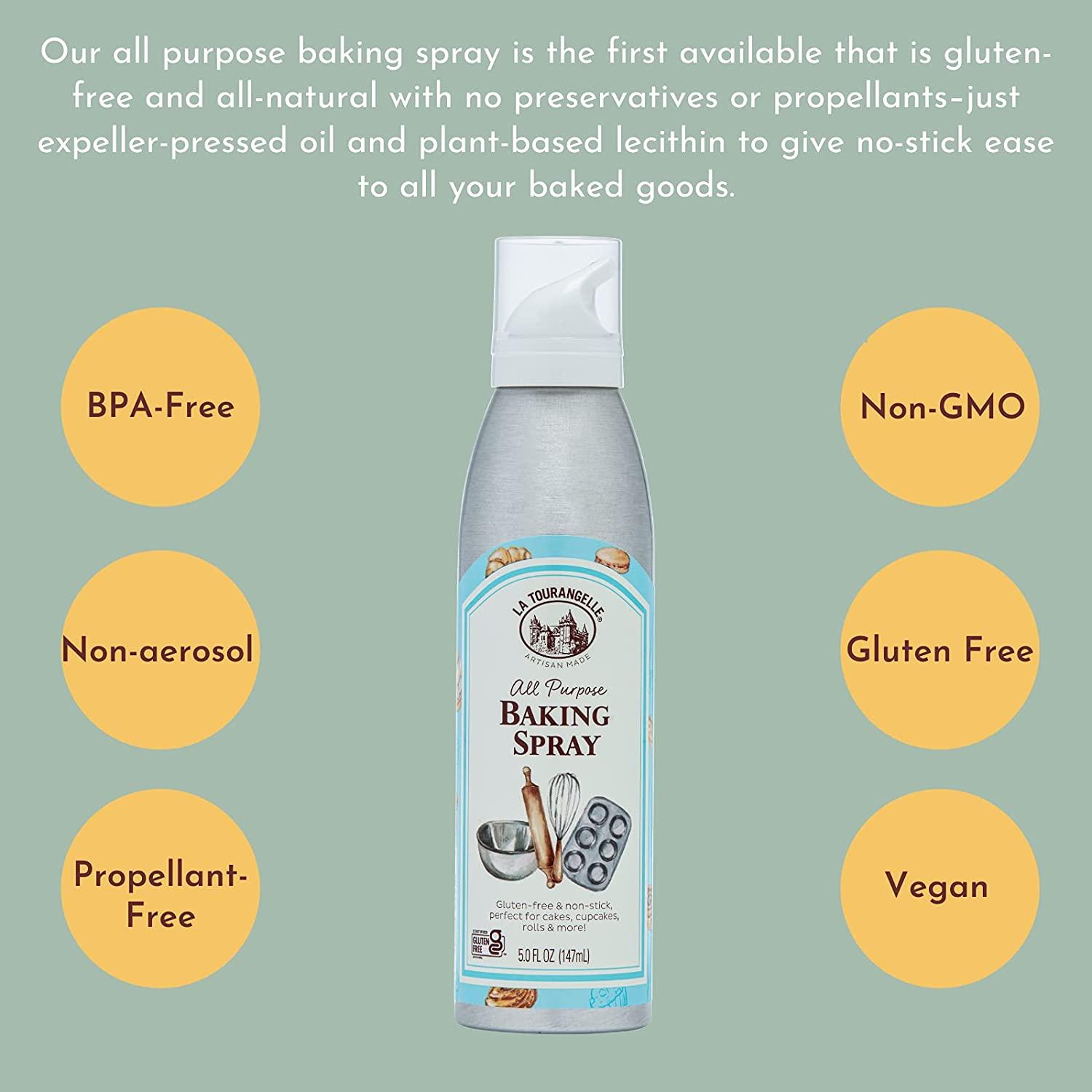 La Tourangelle, All Purpose Baking Spray, GlutenFree, NonStick