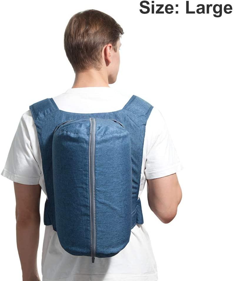 WoodyKnows 2021 Newly Upgraded SideSleeping Backpack with All Magic