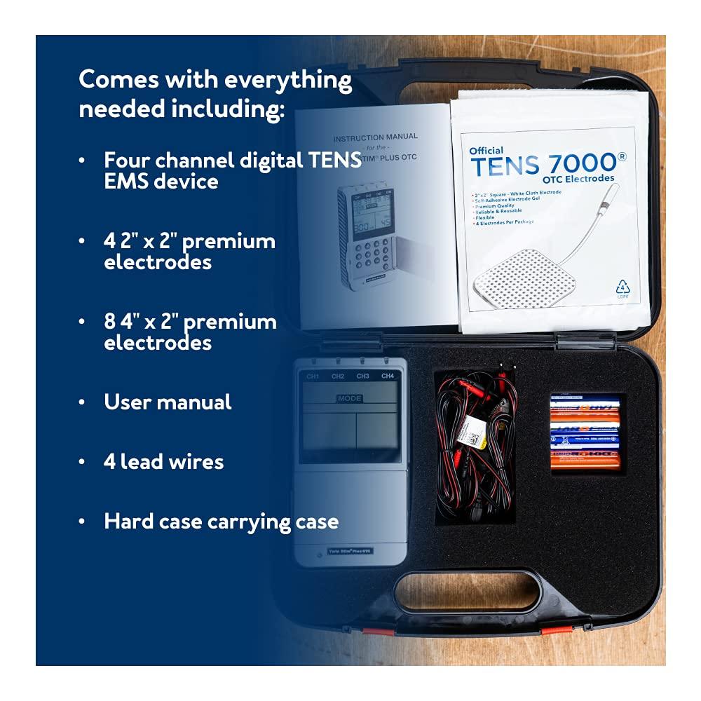 TENS 7000 - Tens Unit - To Go 2Nd Edition Back Pain Relief