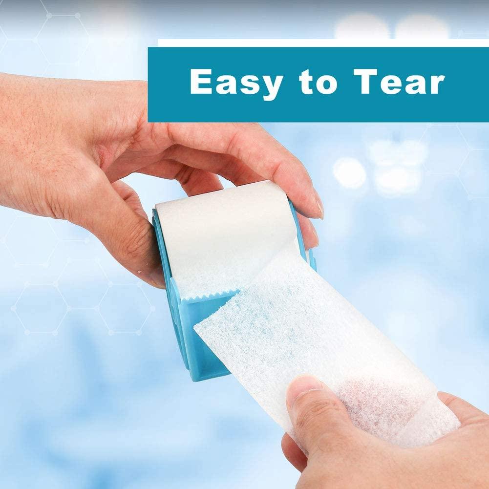 LotFancy Medical Tape, 6Rolls 2inch x 10Yards, Adhesive Hypoallergenic