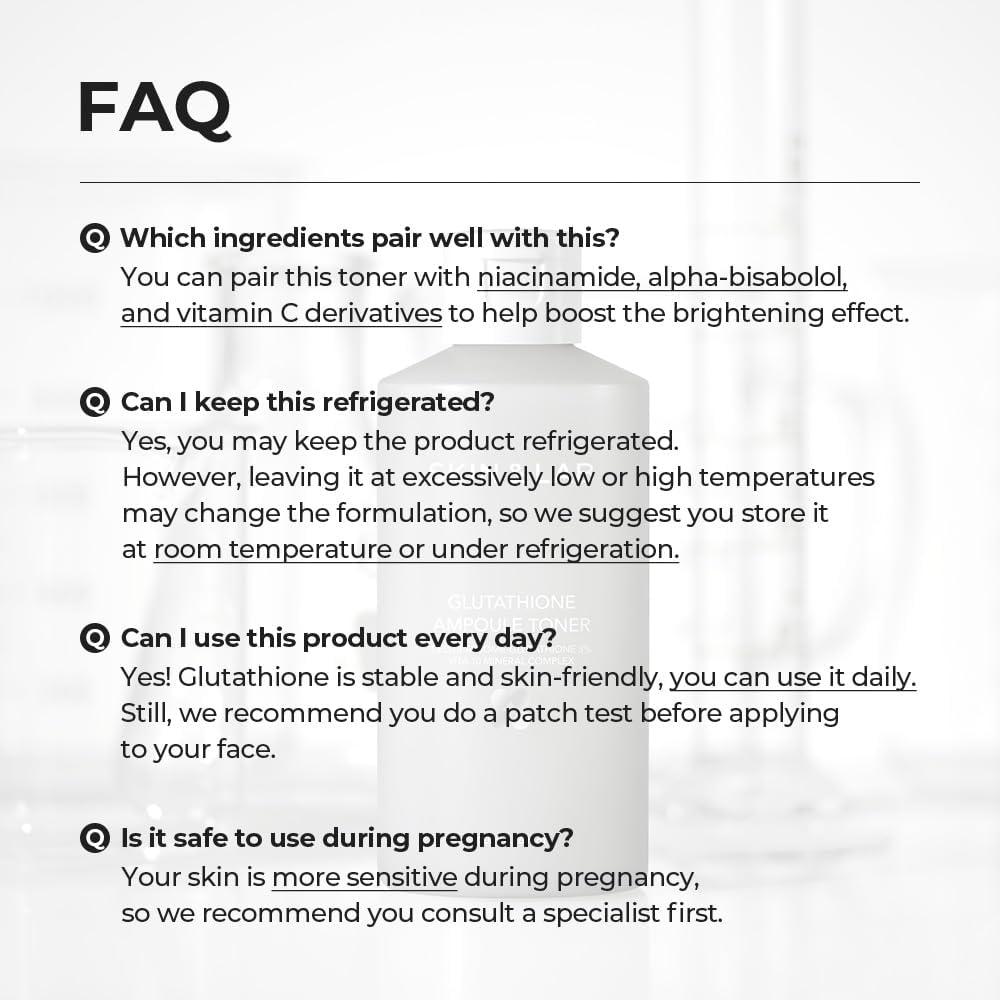 Buy Skin&LAB Glutathione Ampoule Toner 6.76 fl oz | Improve Dark Spots  Hyperpigmentation Sensitive Skin | Korean Skincare | Buy Now with Express  International Delivery | GoSupps.com