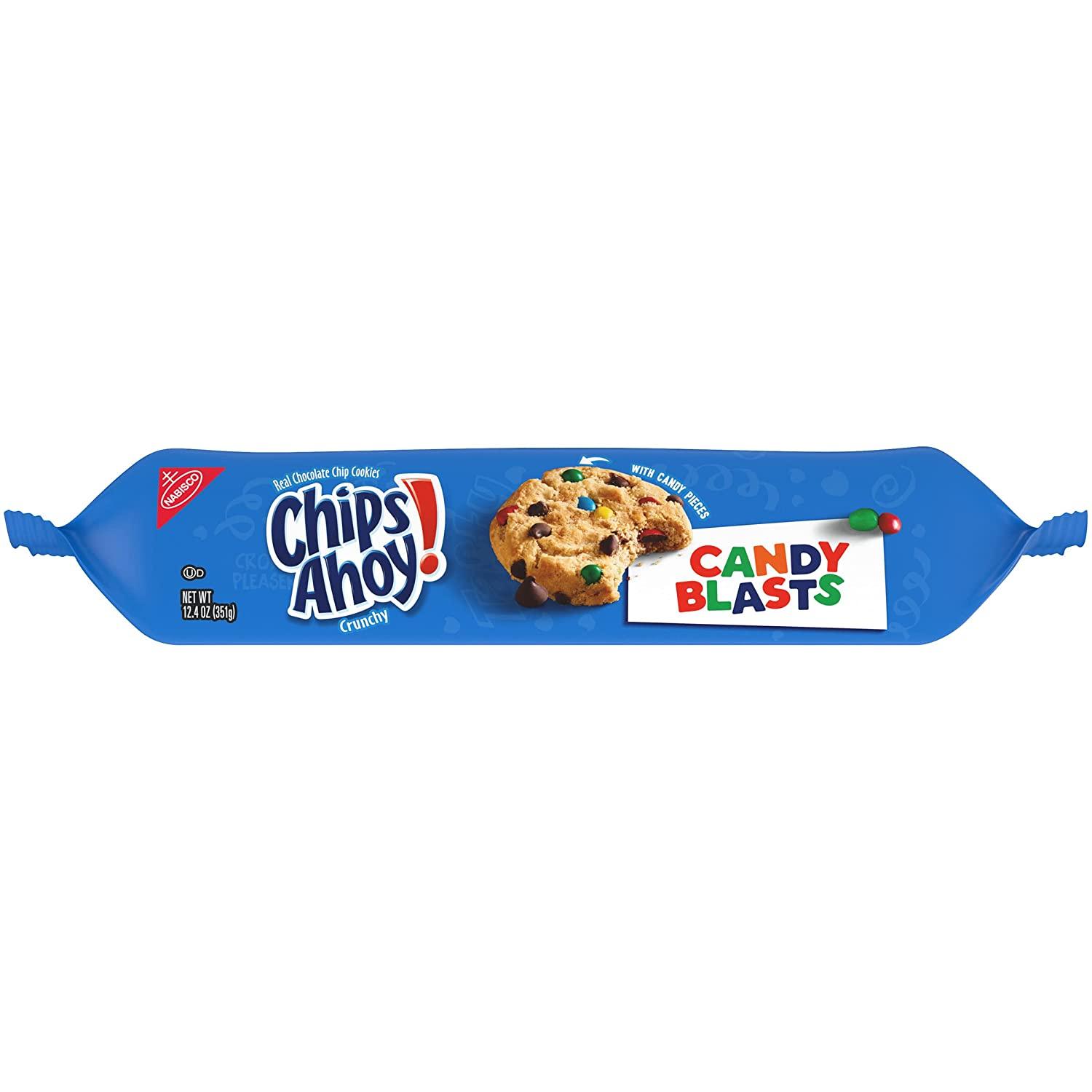 CHIPS AHOY! Candy Blasts Cookies, 1 Pack (12.4 oz.)