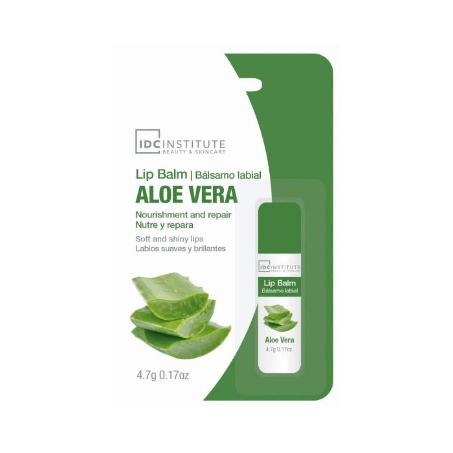Buy IDC Institute Aloe Vera Lip Balm 4.7g - Hydrating Moisture for Soft  Lips | International Shipping Available | Buy Now with Express  International Delivery | GoSupps.com