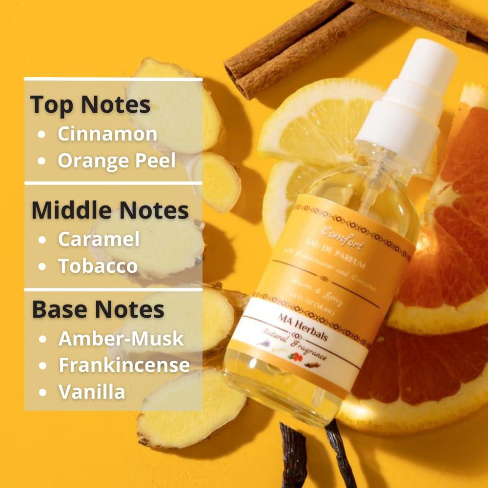 MA Herbals Comfort Cinnamon & Frankincense Natural Fragrance | w/Notes of  Tobacco Vanilla Caramel and Amber