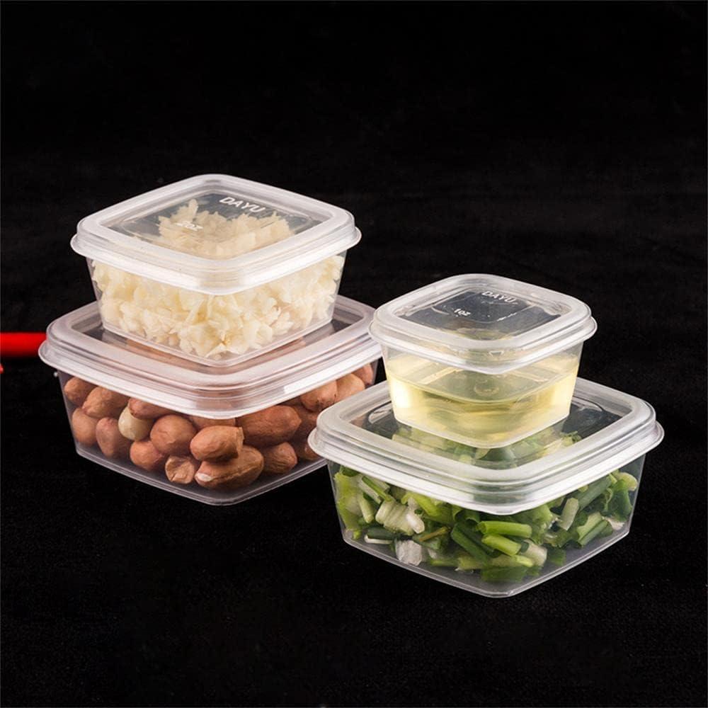1oz Sauce Container with Hinged Lid (1000pcs/ctn）