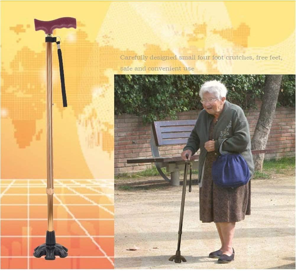 Beyoung Standing Quad Support Cane Tip Mobility Quadpod Stable Cane