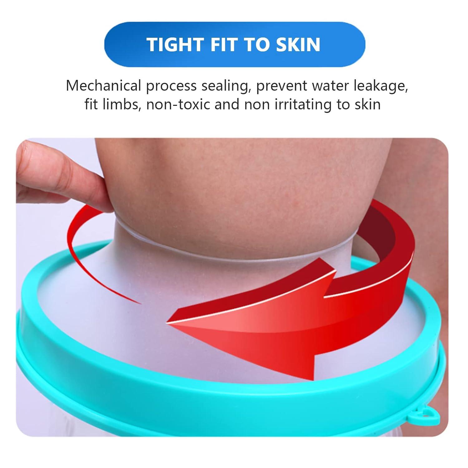 yeloumiss Cast Cover Arm Waterproof for Shower Adult Half Arm Shower