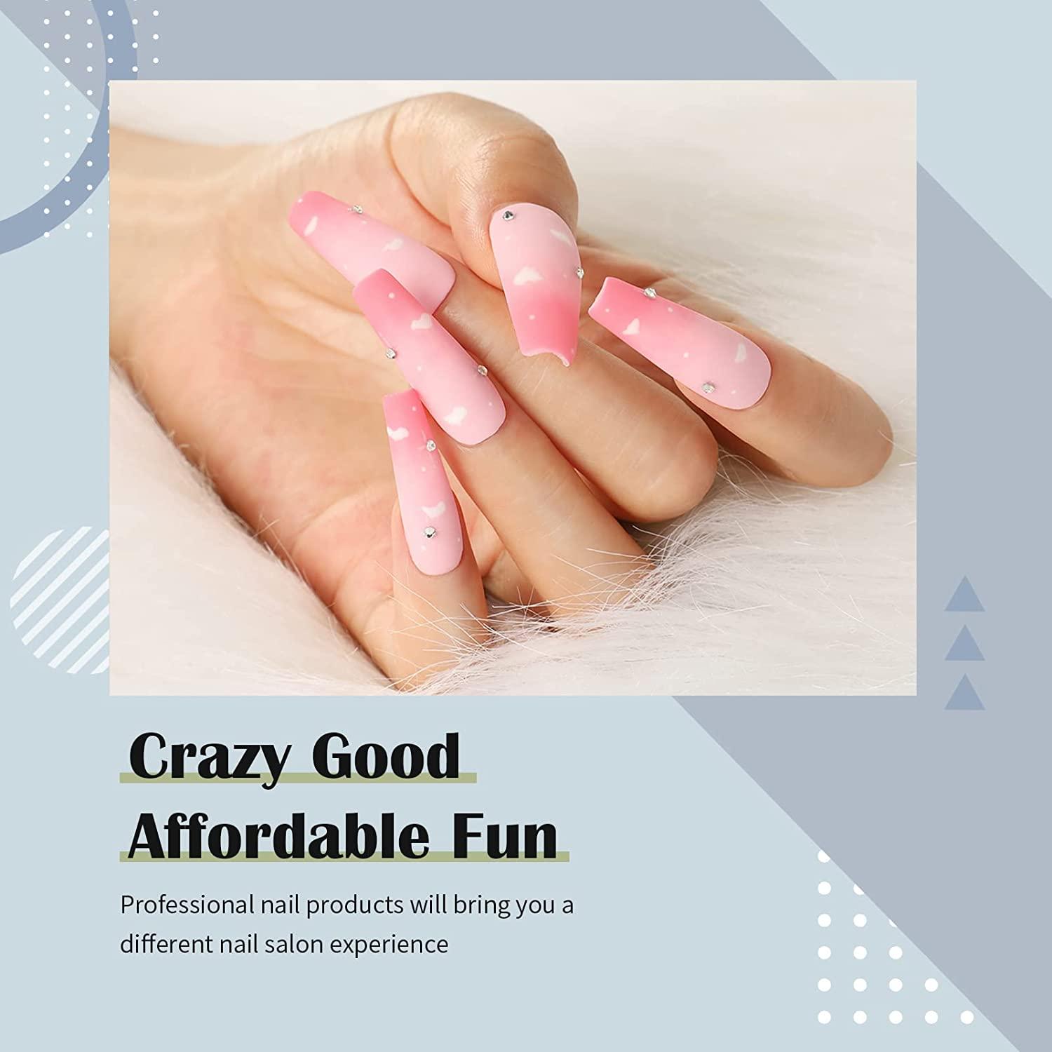 Classy Summer Shellac Nails - Temu