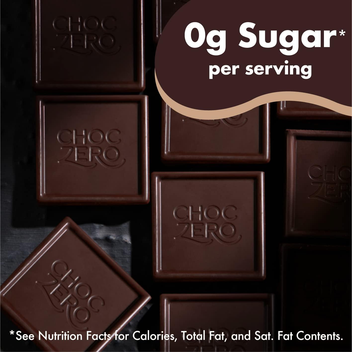 ChocZero Squares 70% Cocoa Special Vegan Dark Chocolate