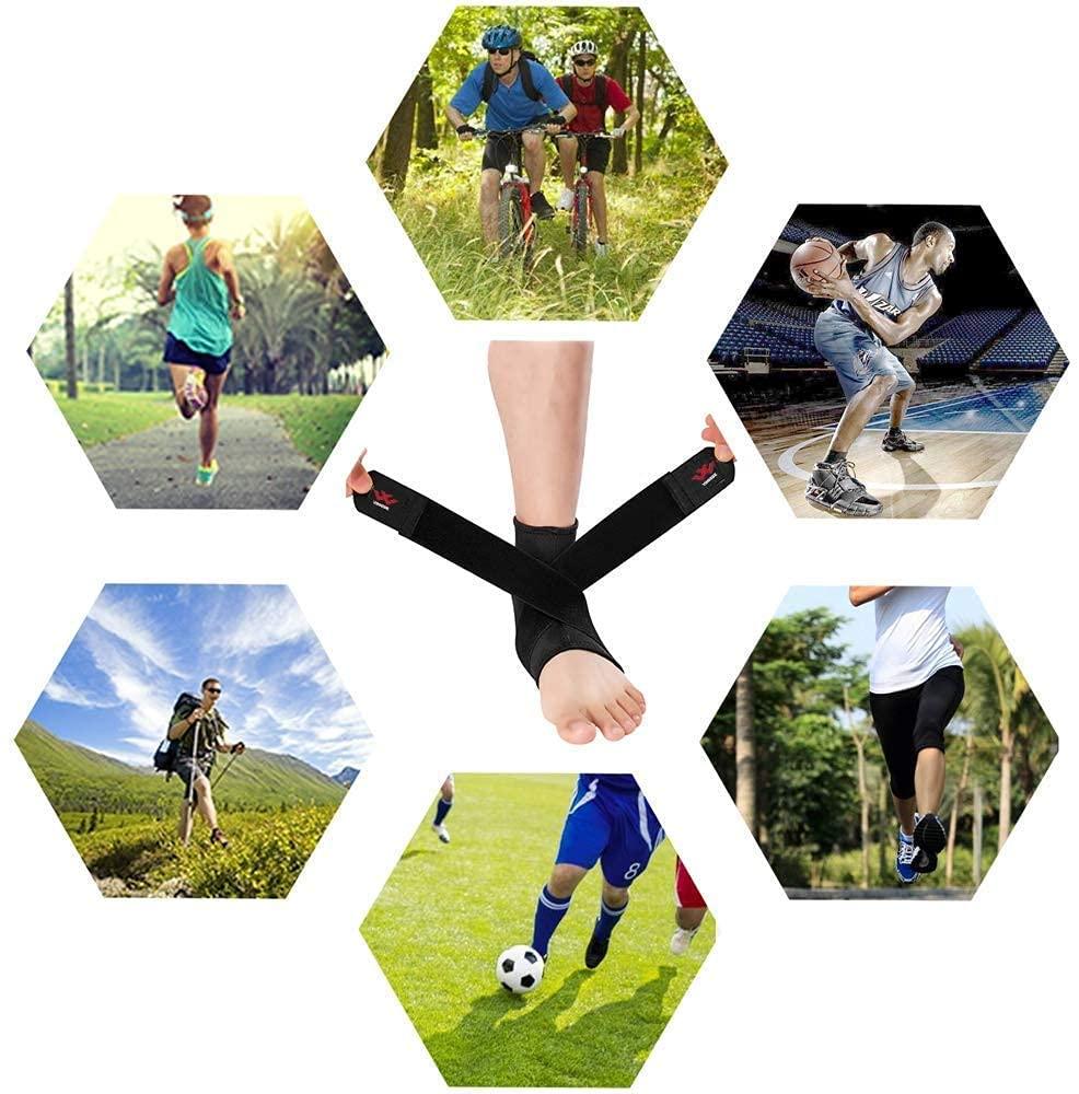 Vinaco Ankle Brace 2 Pack Breathable & Strong Support for Sprained