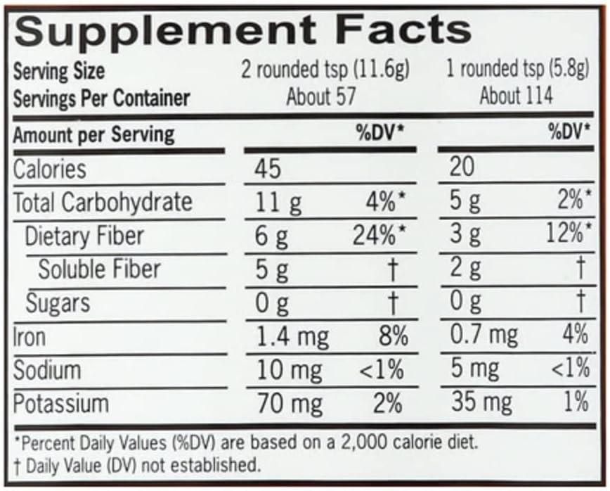 Walgreens WalMucil 100 Natural Psyllium Seed Husk Bulk Forming Fiber Supplement Powder 48.2 oz