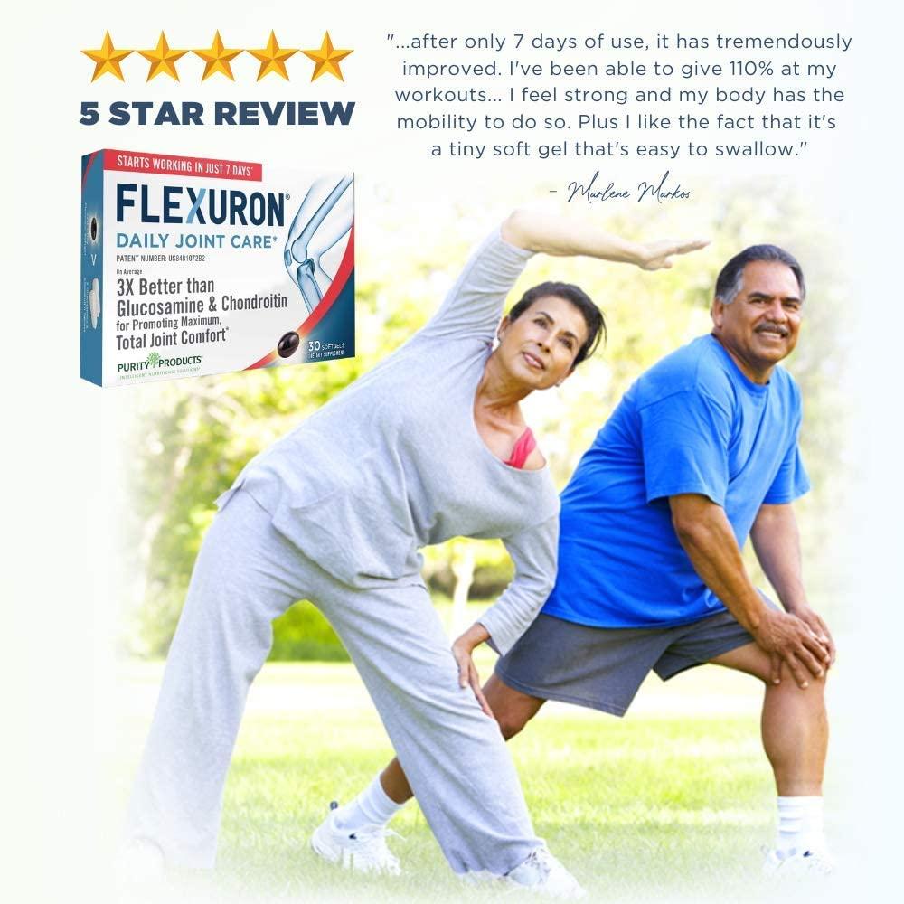 Flexuron Joint Formula by Purity Products 3X Better Than Glucosamine
