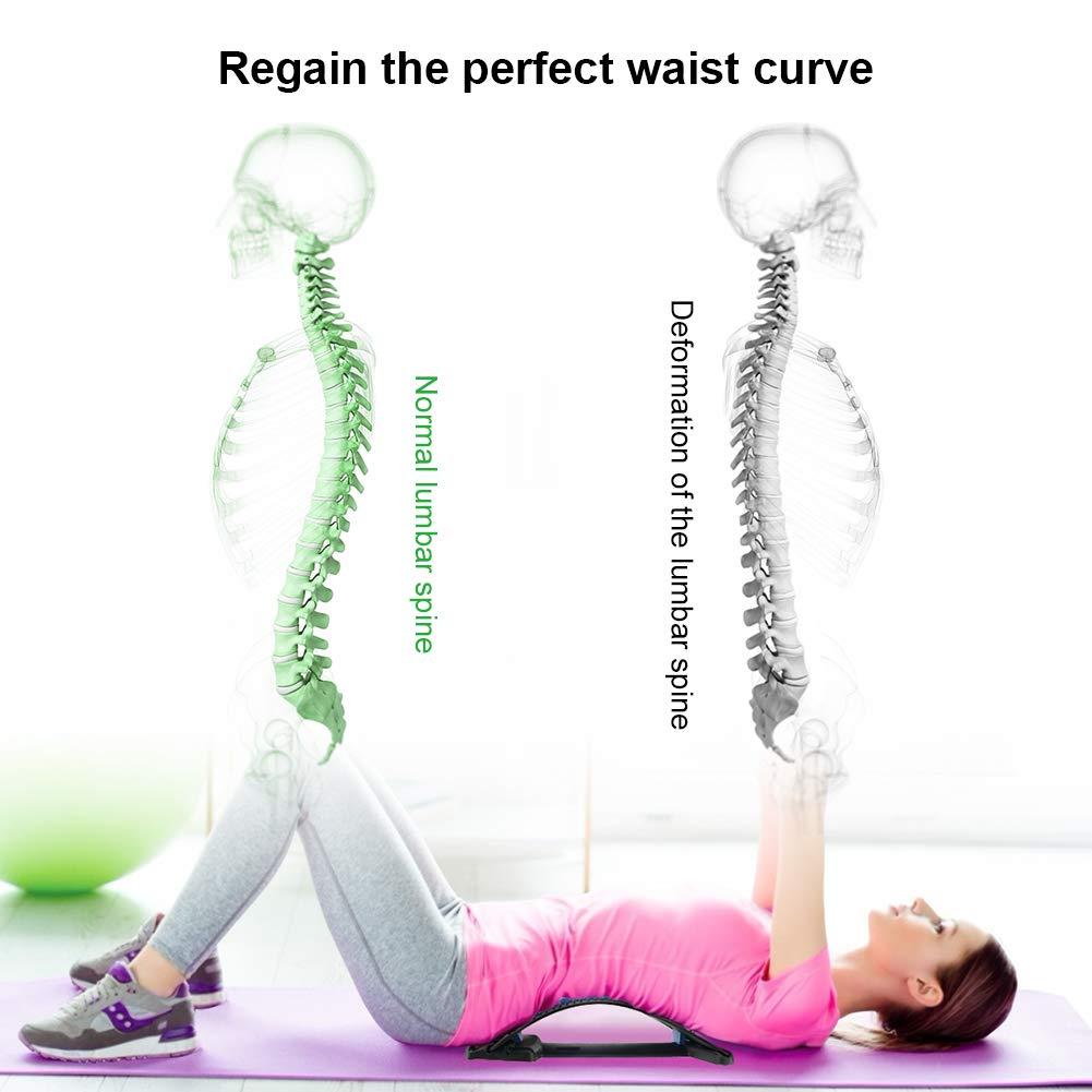 Back Pain Relief Product Back Stretcher, Spinal Curve Back Relaxation Device