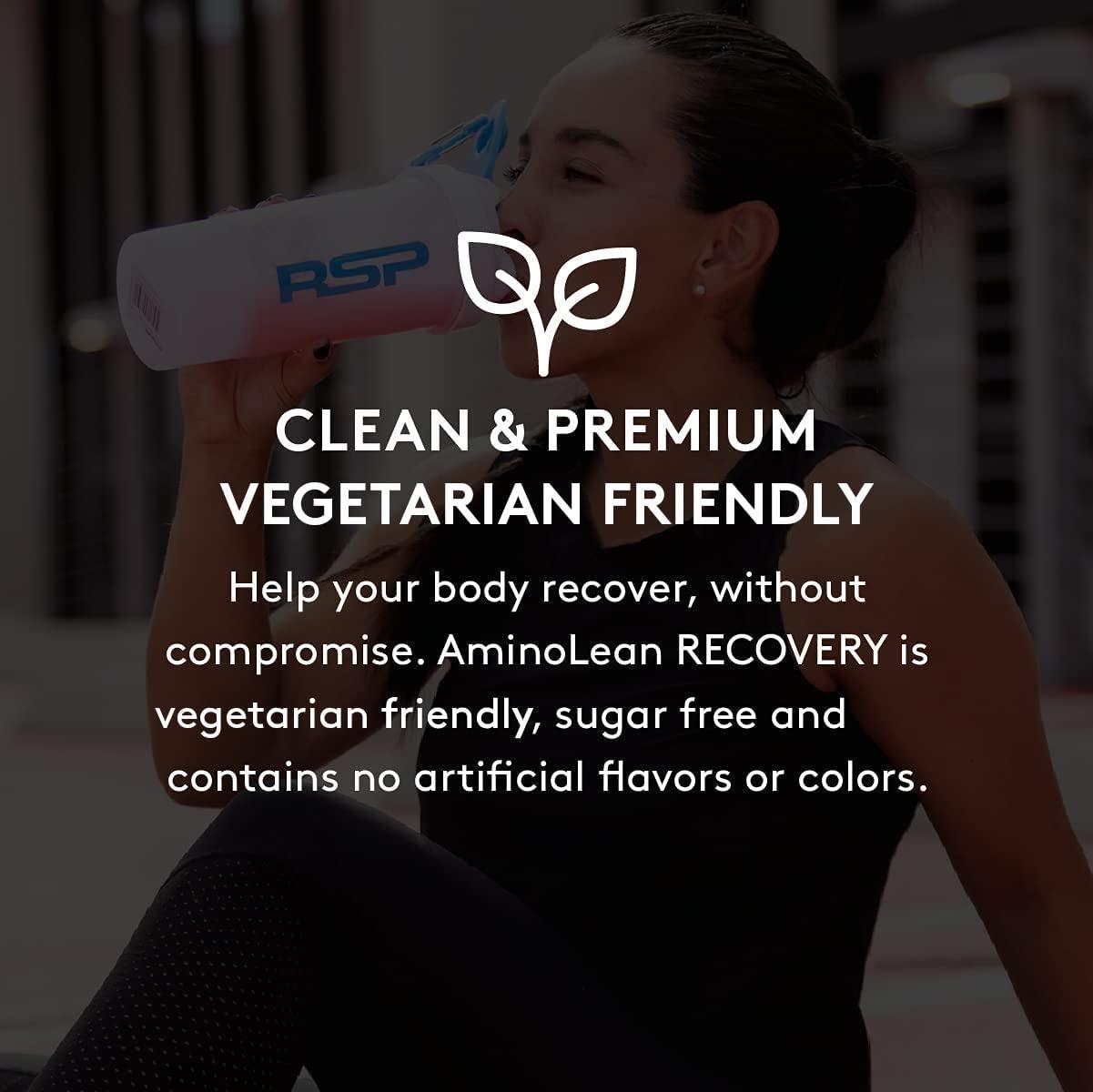 RSP AminoLean Recovery Post Workout BCAAs Amino Acids Supplement