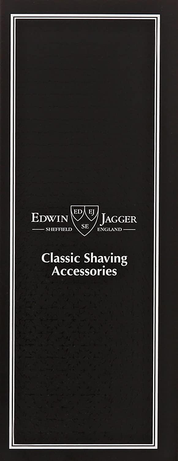 Edwin Jagger Double Edge Safety Razor, Knurled, Short Handle, 5 blades