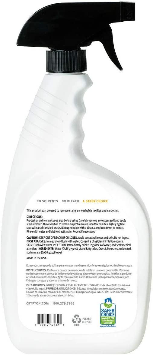 Crypton Gold Upholstery Stain Remover (32 fl. oz.) Food, Beverage