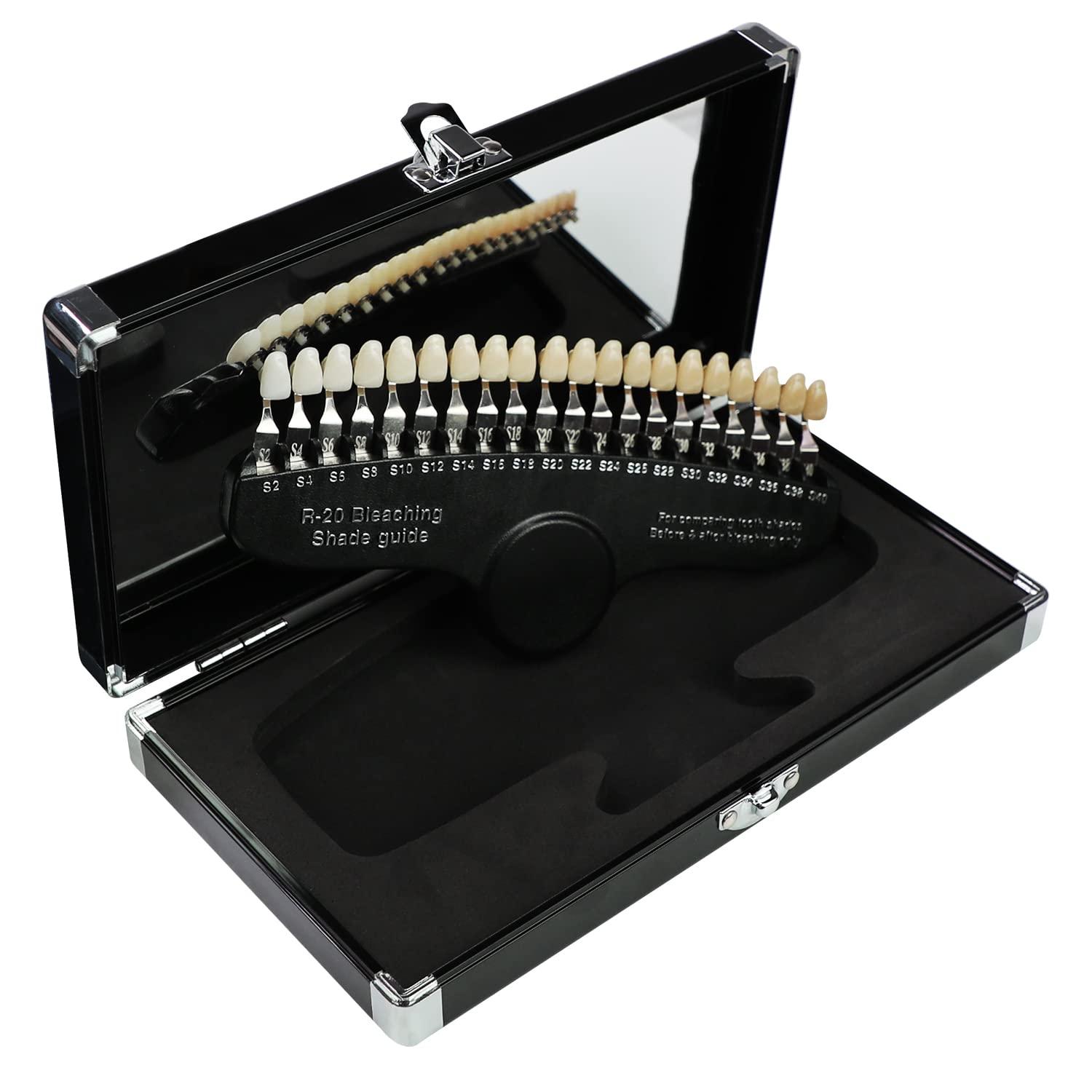 EZGO Professional 3D R20 Dental Teeth Whitening Shade Guide for