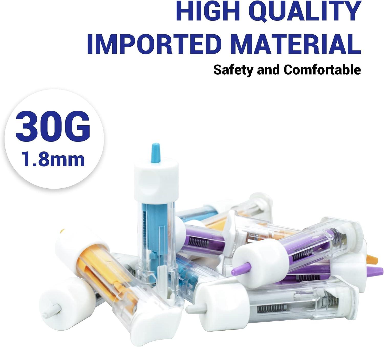 Verifine Comfort Lancets for Diabetes Testing Pressure Activated Safety