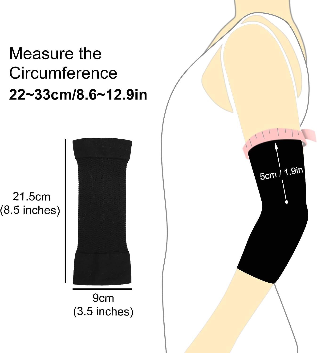 uxcell Elbow Compression Sleeve (1 Pair) Tennis & Golfer Elbow