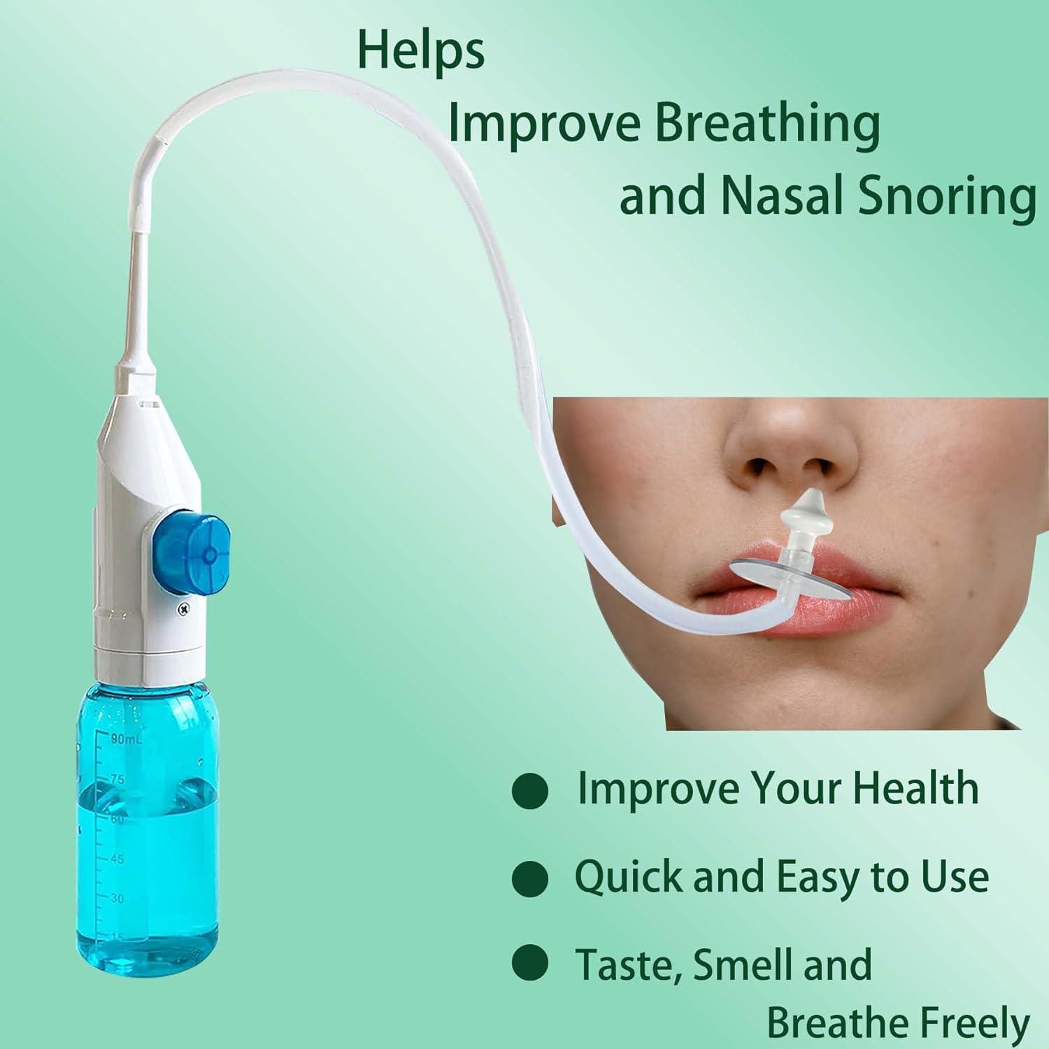 FSQYMYGS Nasal Irrigator Nasal Irrigation System for Sinus Relief and Rinse Pressure Sinus
