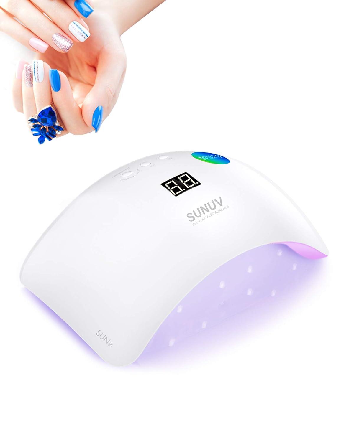 New 320W SUN X20 MAX UV LED Nail Lamp for Manicure Quick Gel Polish Drying  Machine with Large LCD 72LEDs Smart Cabin Nail Dryer - AliExpress