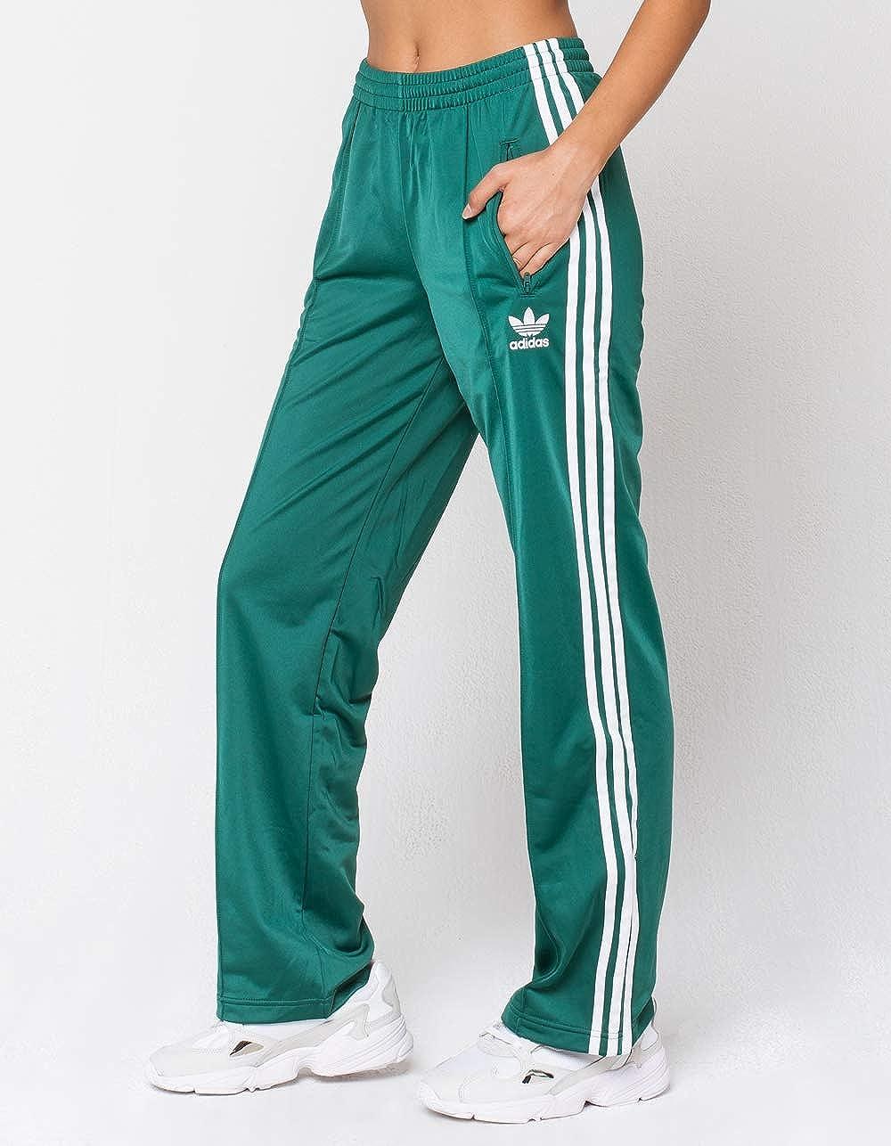 adidas Originals Women's Firebird Mid-Rise Track Pants XX-Small Noble Green