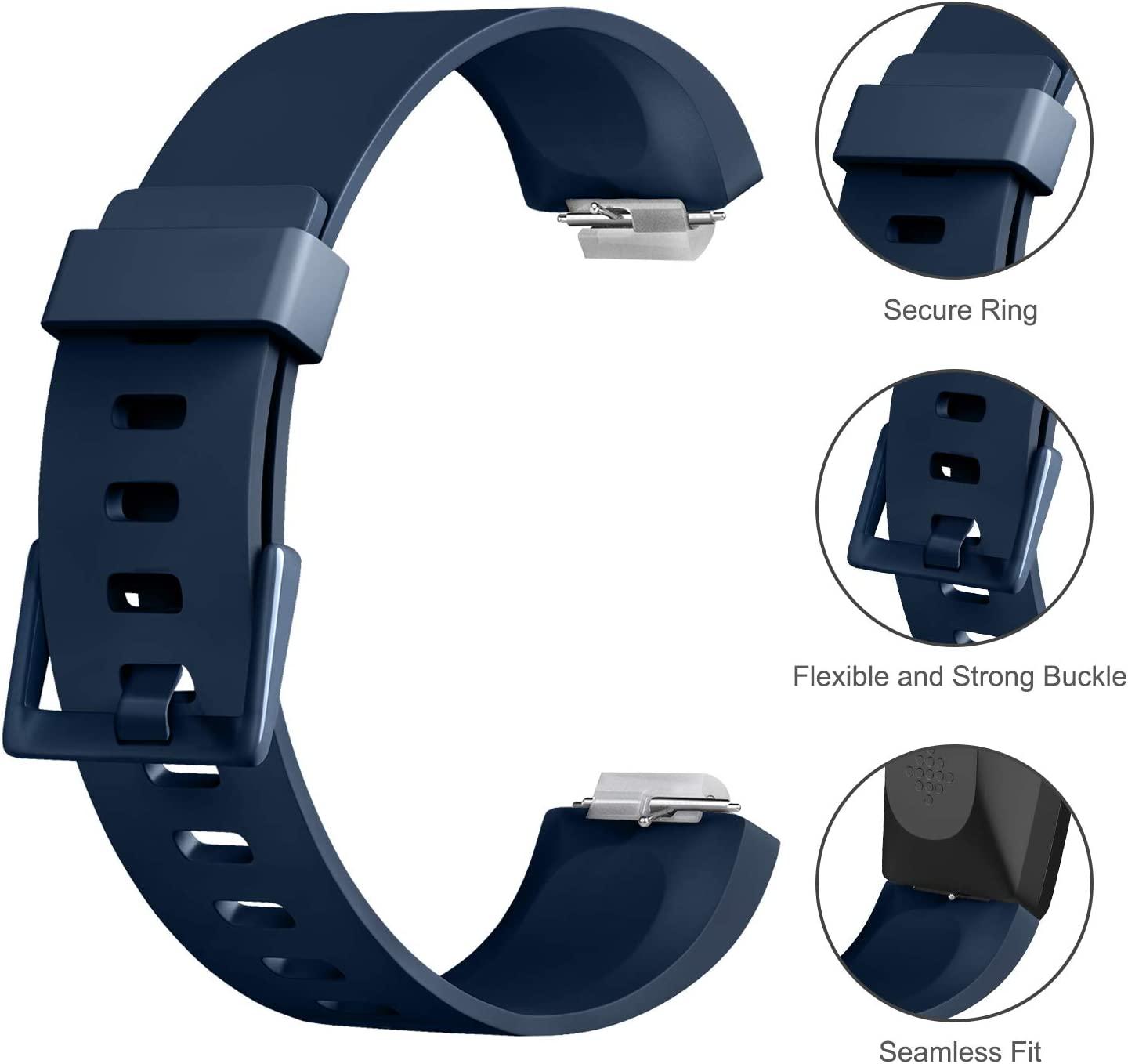 PACK 3 Silicone Bands for Fitbit Inspire HR Fitbit Inspire 2