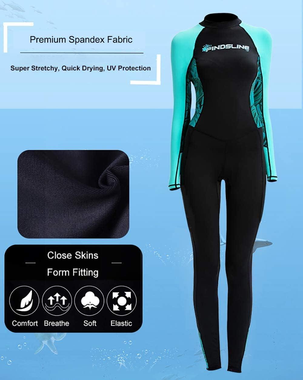 Men Sun Protective Swimwear Stinger Swim Suit Full Body Dive Skin Black
