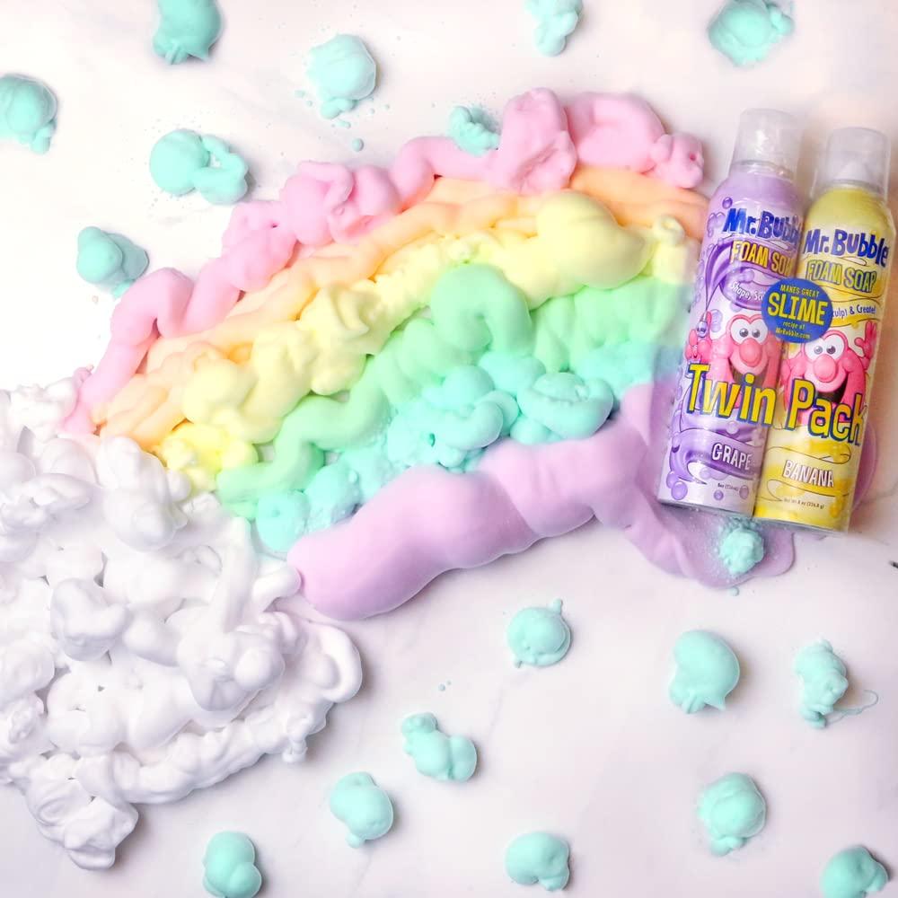 Squeaky Clean Bubble Foam Slime - Mildred & Dildred