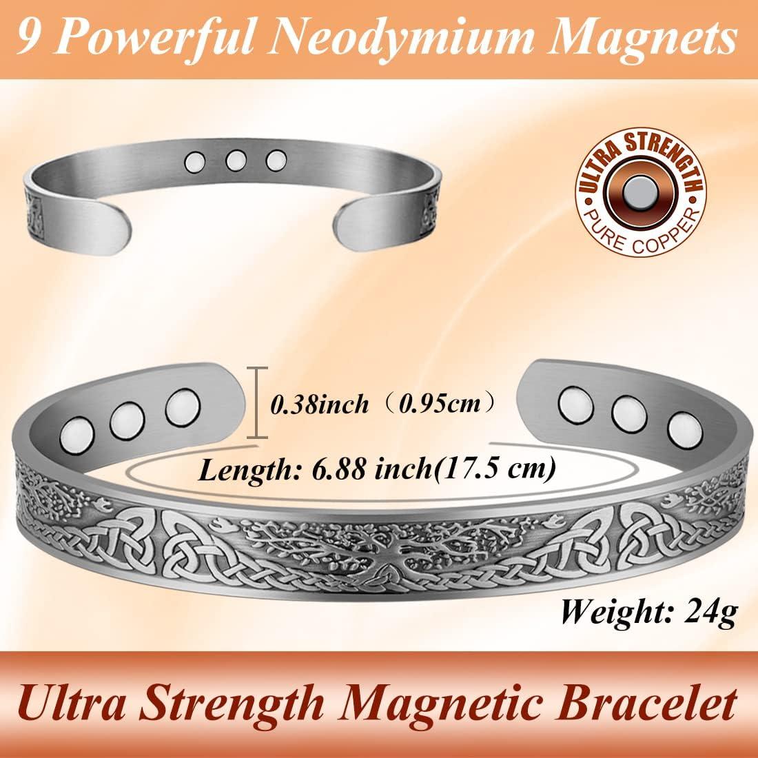Cigmag 9X Lymphatic Drainage Copper Bracelet for Women 99