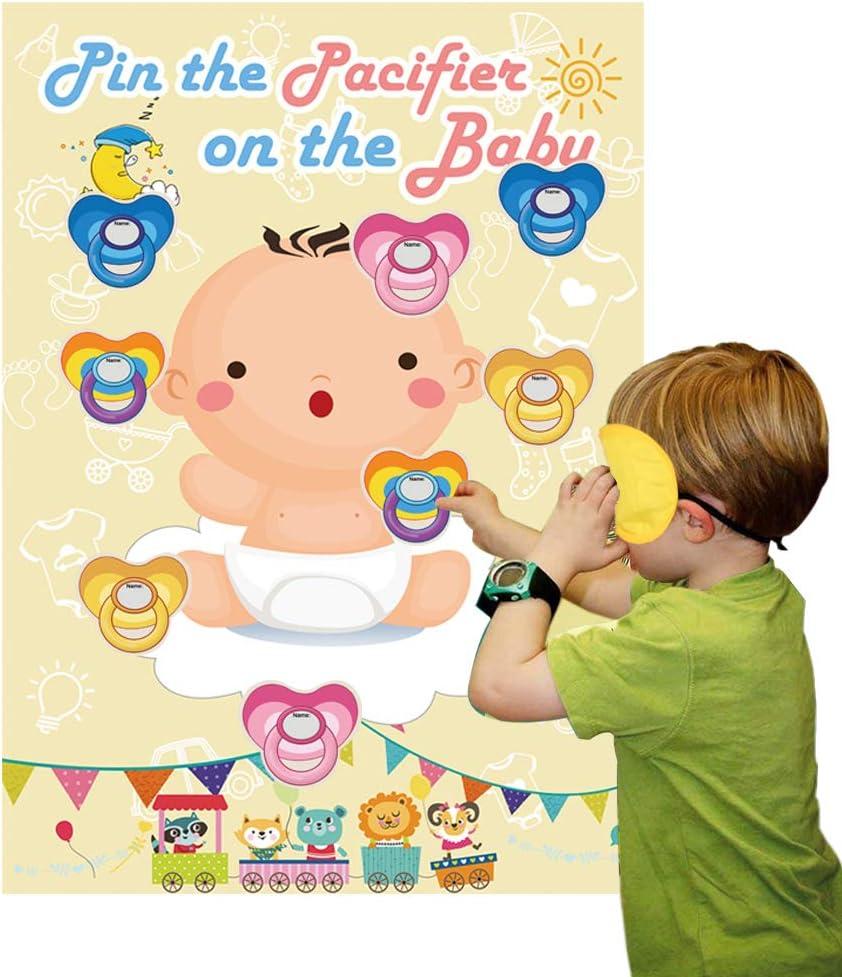 Pin the pacifier on cheap the baby