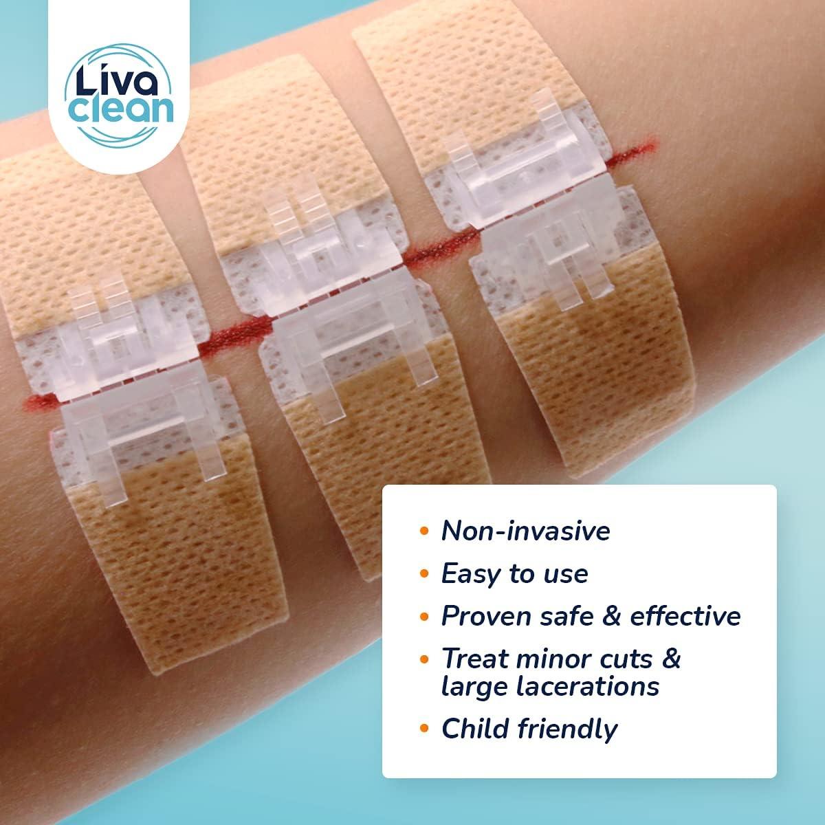 3.7 Zip Strips Wound Closure Device 3CT First Aid Kit Steri Strips for Cuts