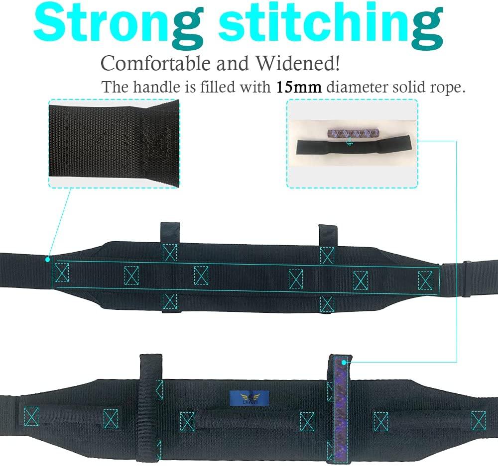 SL Power Transfer Gait Belt with Handles and Quick Release Buckle