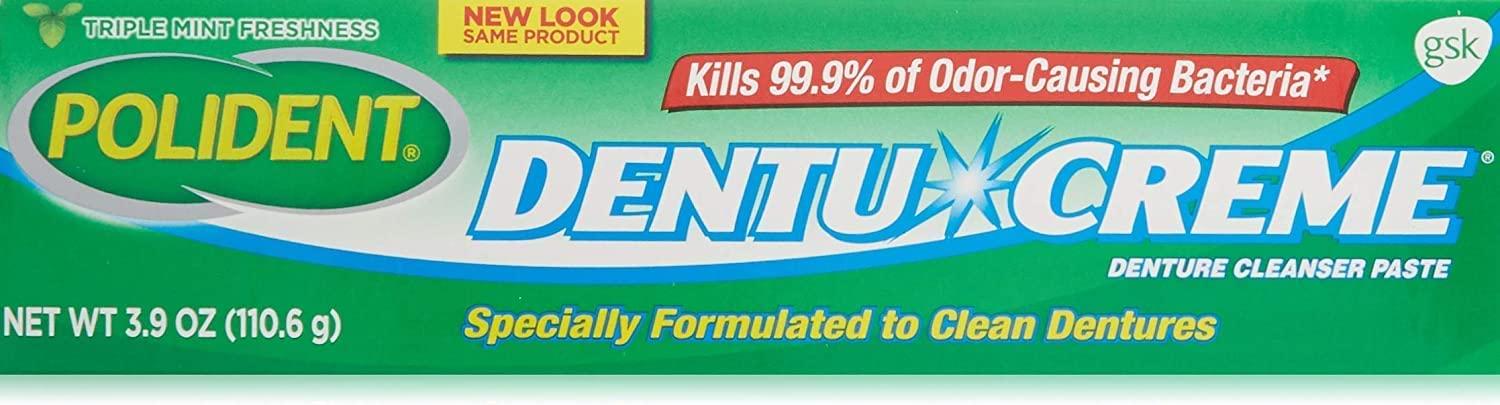 Polident Dentu-Cream Denture Cleansing Toothpaste - Thumbnail 5