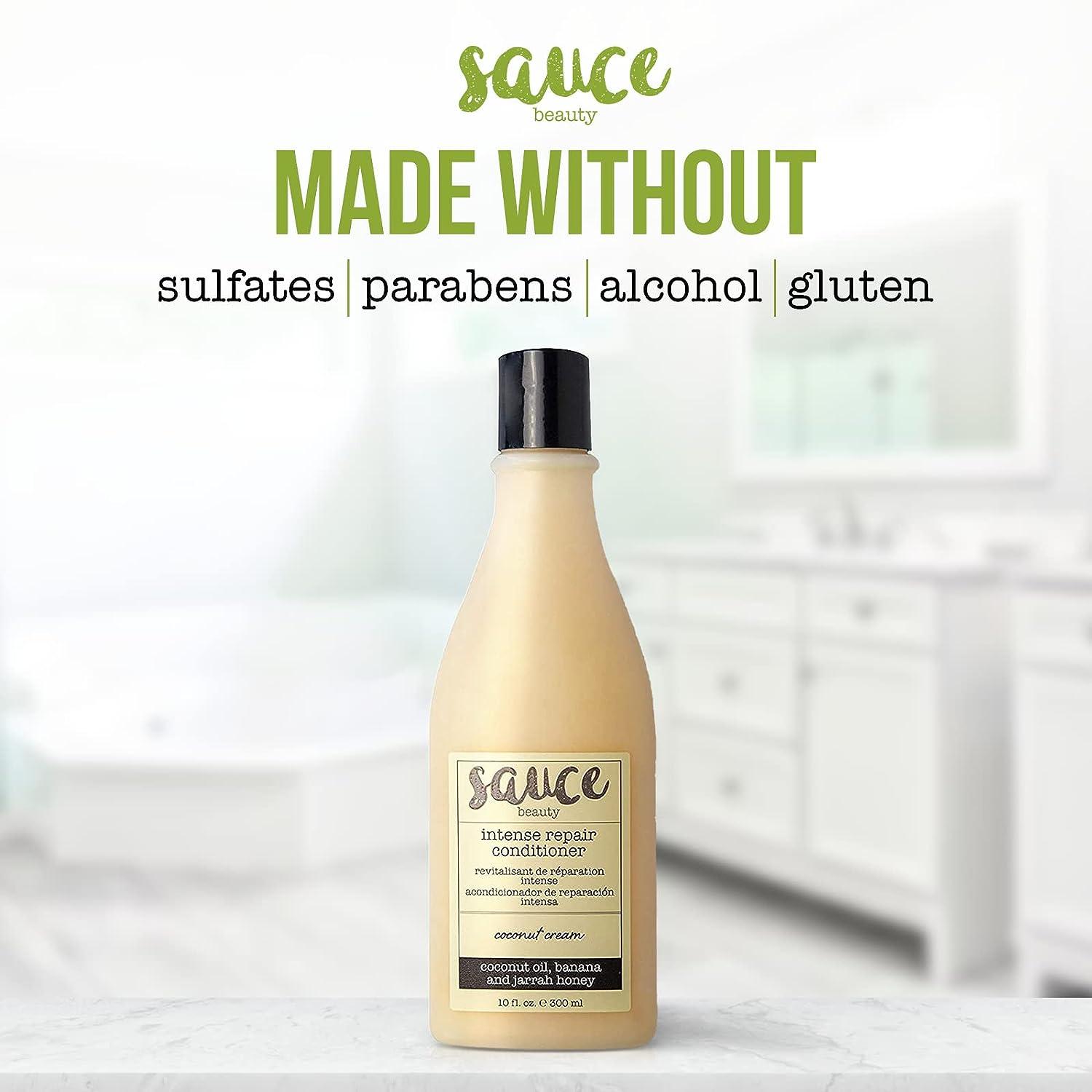 SAUCE BEAUTY Coconut Cream Conditioner with Coconut Oil and Banana 10