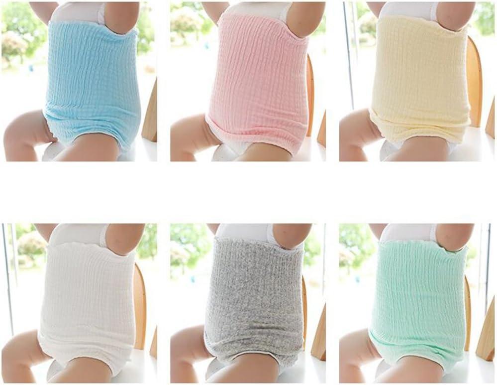6Pack Organic Cotton Baby Belly Button Band Truss Belt for Umbilical