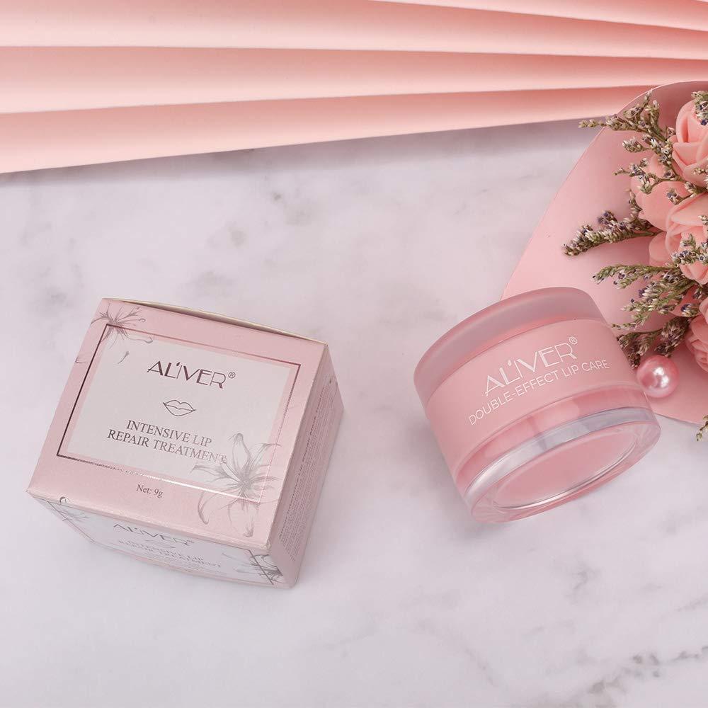 Lip Scrub Mask Lip Scrubs Exfoliator & Moisturizer Cracked Lips Double