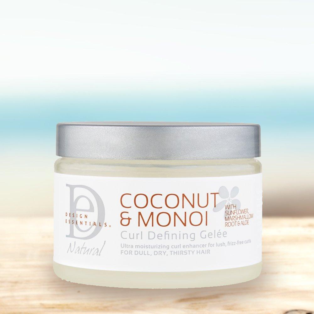 Design Essentials Natural Coconut & Monoi Curl Defining Gelee, with