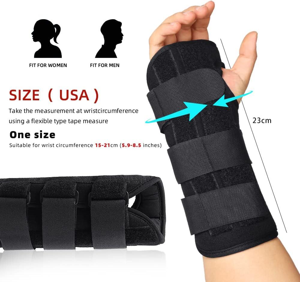 Wrist Brace For Carpal Tunnel , Night Wrist Support Brace, Hand Support For Arthritis, Tendonitis, Sprain, Injuries, Wrist Pain Carpal Tunnel Brace