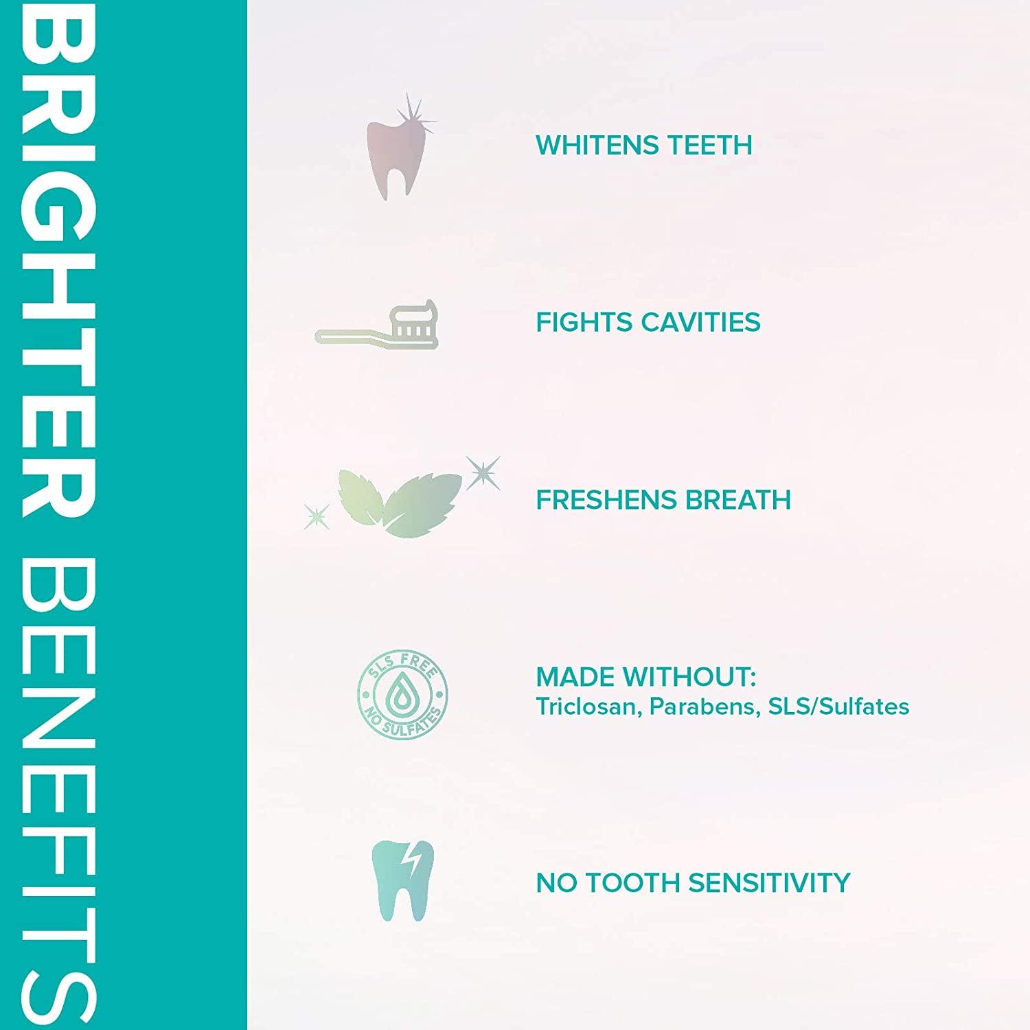 LUSTER PREMIUM WHITE 4oz Pearl Paste Toothpaste